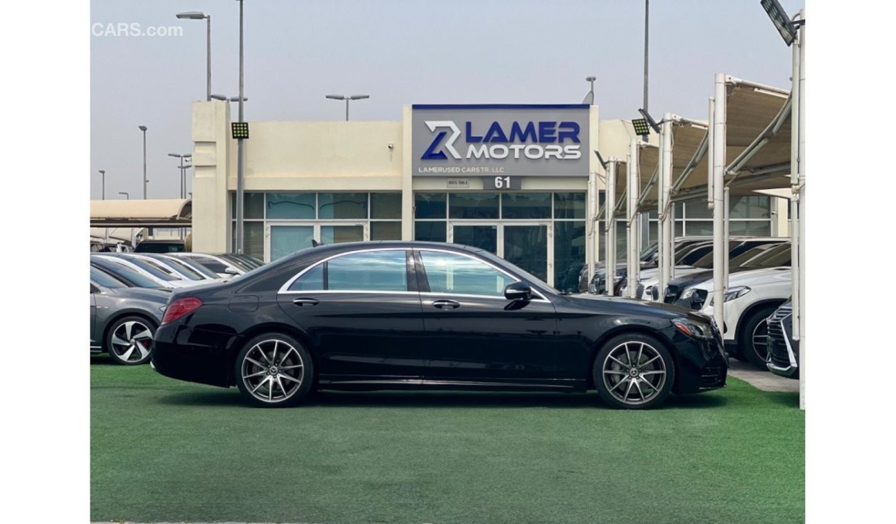 مرسيدس بنز S 560 2400 Monthly payments / s560 2019 USA / Low mileage / clean car