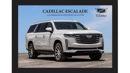 كاديلاك إسكالاد CADILLAC ESCALADE 6.2L PREMIUM PLATINUM ESV HI A/T PTR Model Year 2023 EXPORT ONLY