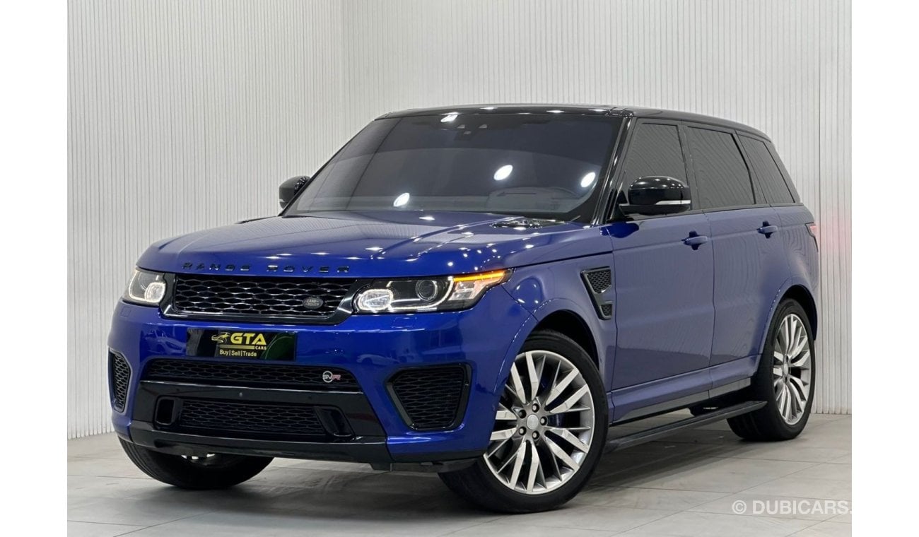 Land Rover Range Rover Sport SVR 2017 Range Rover Sport SVR, SEP-2025 Al Tayer Warranty, Full Agency Service History, GCC