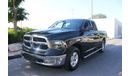 دودج رام فان DODGE RAM SLT DOUBLE CAB 4X4 DOUBLE CAB V8 WITH 5.7 CC MODEL 2015 GCC