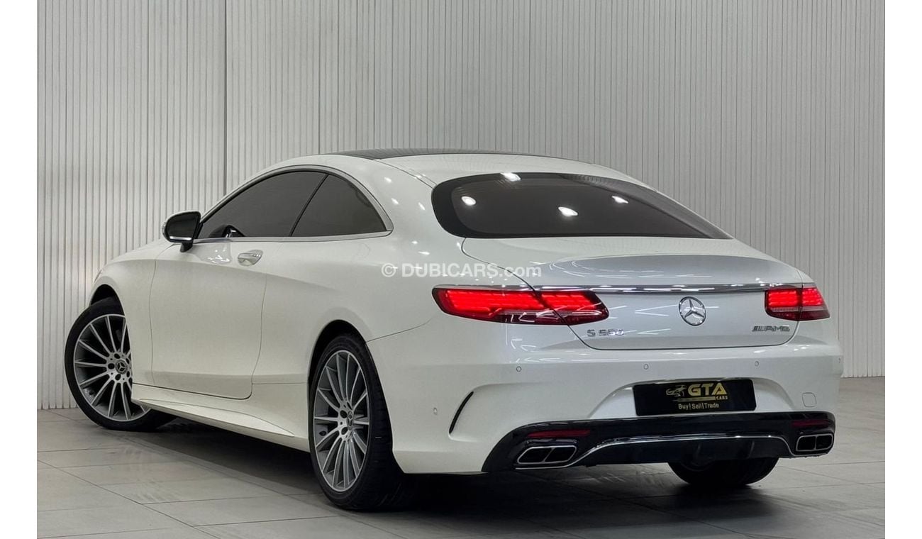 Mercedes-Benz S 560 Coupe AMG 4MATIC 2018 Mercedes Benz S560 AMG 4MATIC Coupe, Warranty, Service History, Full Options, GCC