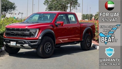 Ford F-150 Raptor 37 V6 3.5L Ecoboost , 2022 GCC , 0Km , With 5 Yrs or 100K Km Warranty @Official Dealer