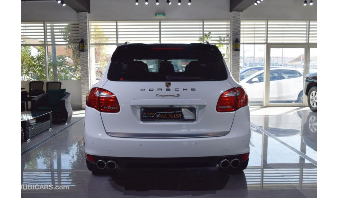 بورش كايان 100% Not Flooded | Cayenne S 4.8L | GCC Specs | Excellent Condition | Accident Free | Single Owner