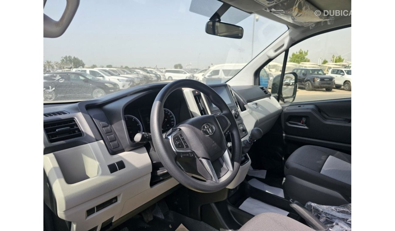 تويوتا هاياس Toyota Hiace 2.8L Diesel Manual Transmission, High Roof, 13 Seater, Model 2025