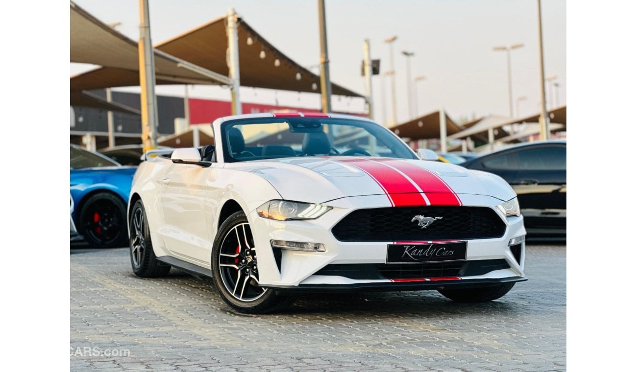 Ford Mustang EcoBoost | Monthly AED 1300/- | 0% DP | Adaptive Cruise Control | Seat Cooling/Heating | # 02723