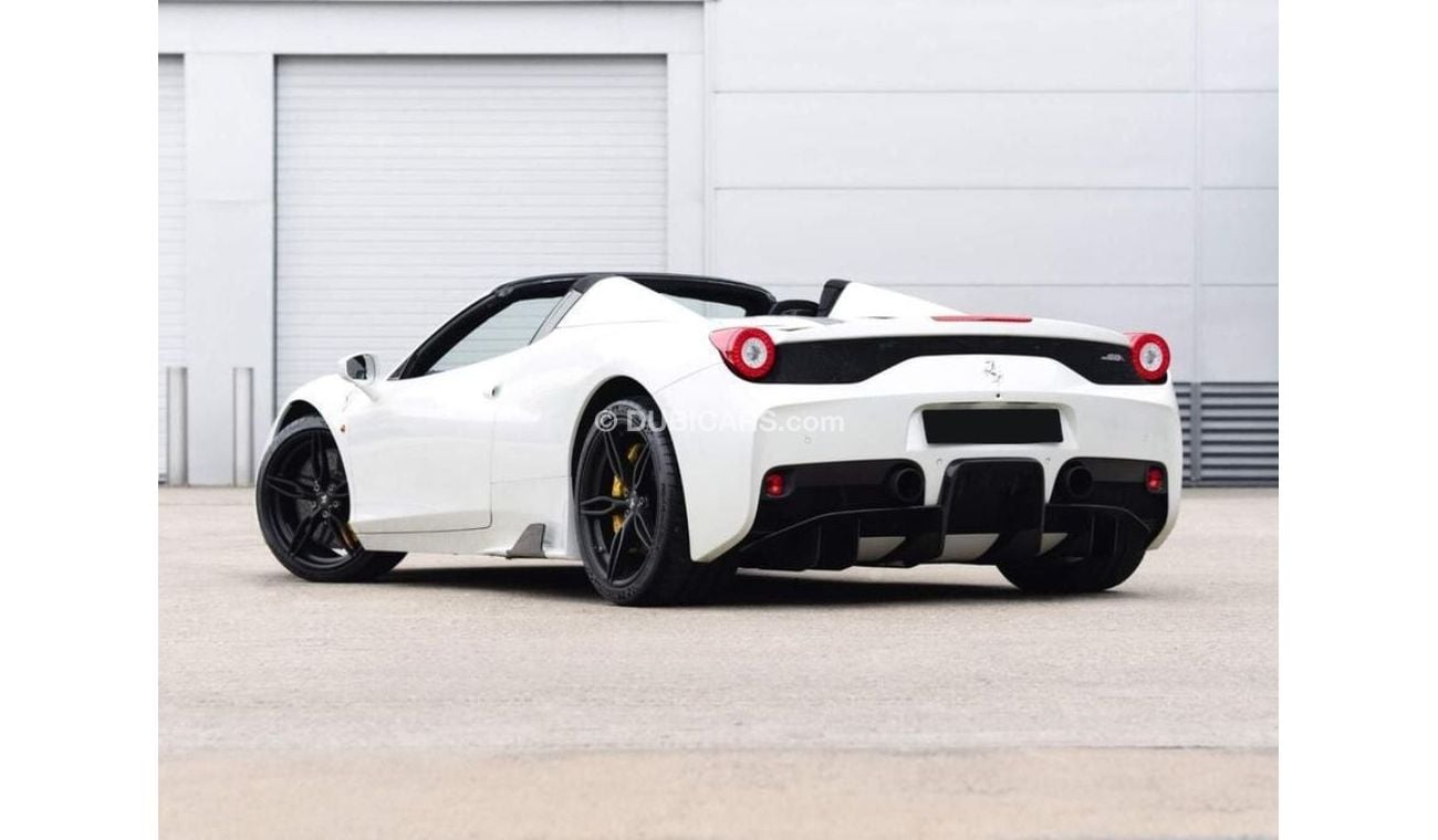 فيراري 458 سبيشياليه 4.5 Speciale Aperta Spider Convertible RIGHT HAND DRIVE