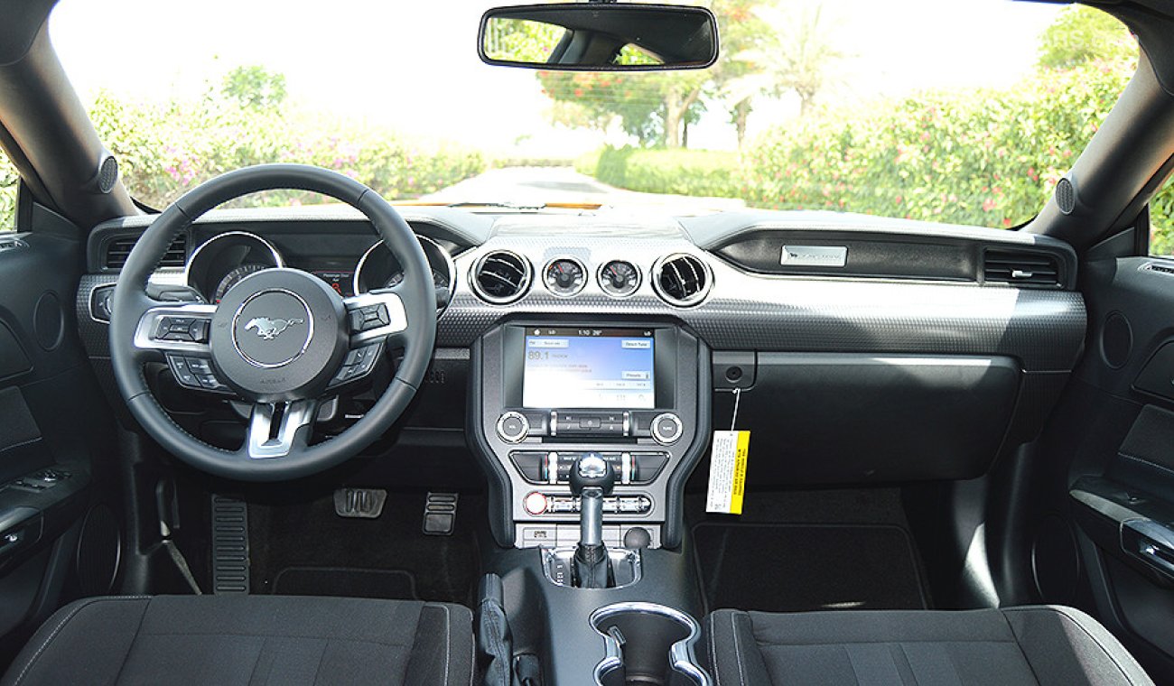 Ford Mustang Ecoboost 2.3L V4 0km, Track Pack, GCC Specs w/ 3Yrs or 100K km Warranty, 60K km Service @ AL TAYER
