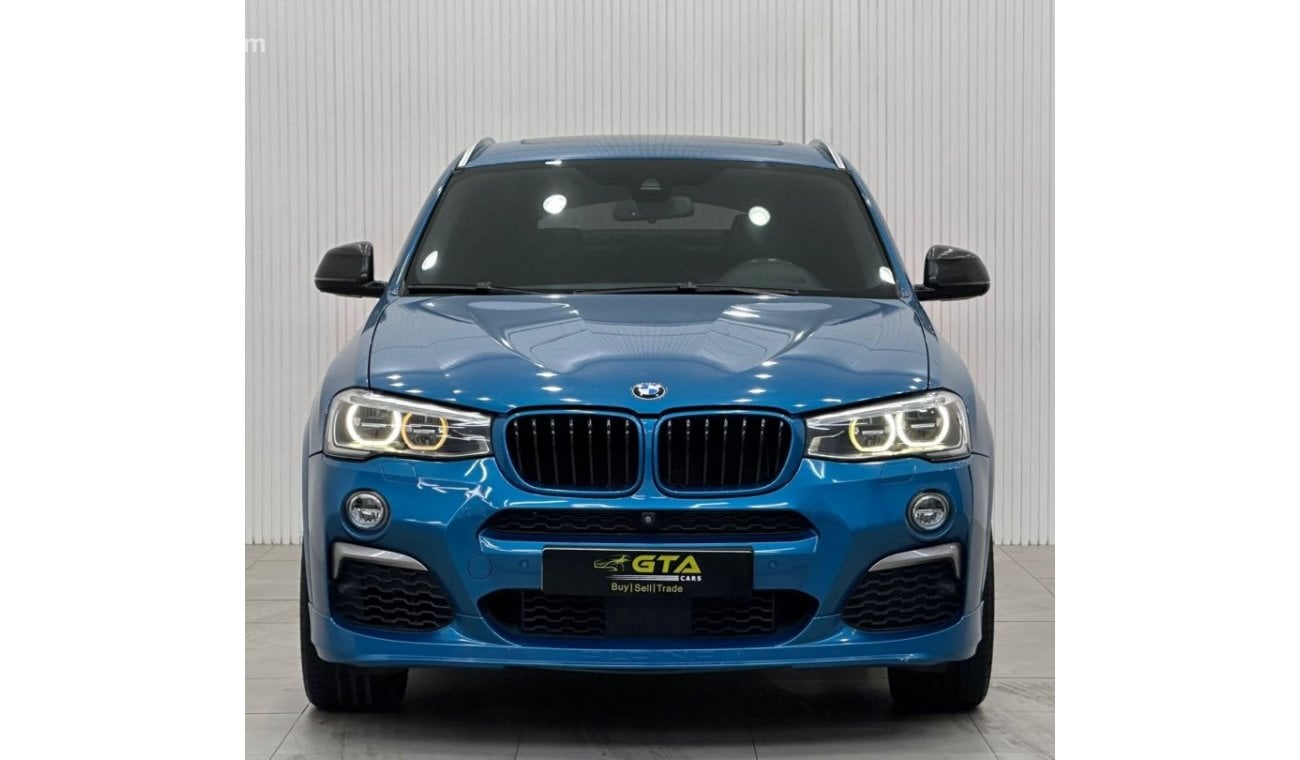 BMW X4 2016 BMW X4 M40i M-Sport, June 2024 BMW Service Pack, Full Options, GCC