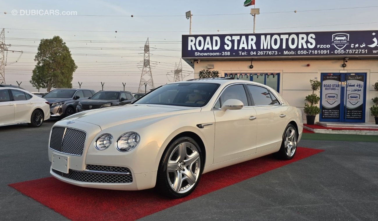 بنتلي كونتيننتال فلاينج سبر Bentley Flying Spur Speed special order handmade. In new condition, 2014 model, imported from Japan