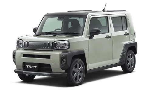 Daihatsu Taft cover - Front Left Angled