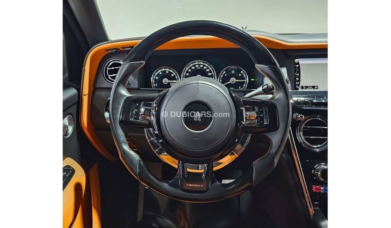 رولز رويس كولينان 2020 - ROLLS ROYCE CULLINAN - MANSORY KIT - TWO TONE INTERIOR - FULLY LOEADED - IMMACULATE CAR