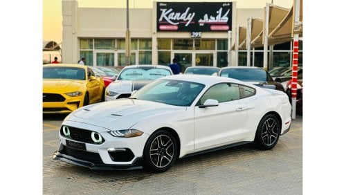 Ford Mustang EcoBoost | Monthly AED 1520/- | 0% DP | Blindspot | Touch Screen | Leather Seats | # 09800