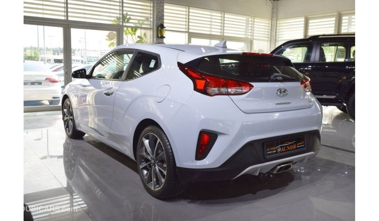 Hyundai Veloster Turbo صبغ وكاله | GCC Specs | 2.0L | Original Paint | Excellent Condition | Accid