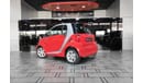 سمارت فورتو 2011 MERCEDES SMART FOR TWO | GCC SPECS | PANORAMIC VIEW