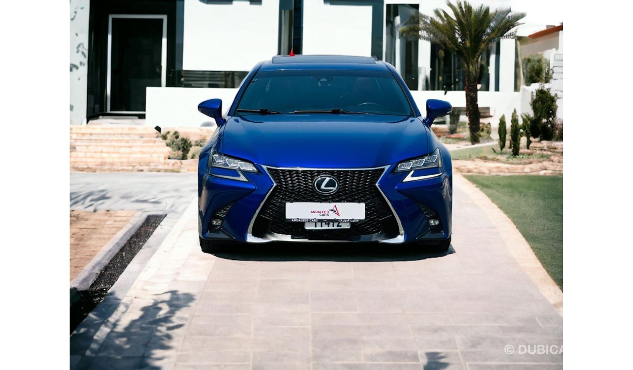 لكزس GS 350 AED 1,900 PM |LEXUS | GS-350 | F-SPORT| V6 | 3.5L | 2017 |GCC| 0% DOWNPAYMENT