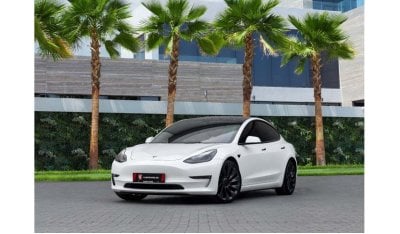 Tesla Model 3 Performance | 2,937 P.M  | 0% Downpayment | Agency Warranty!