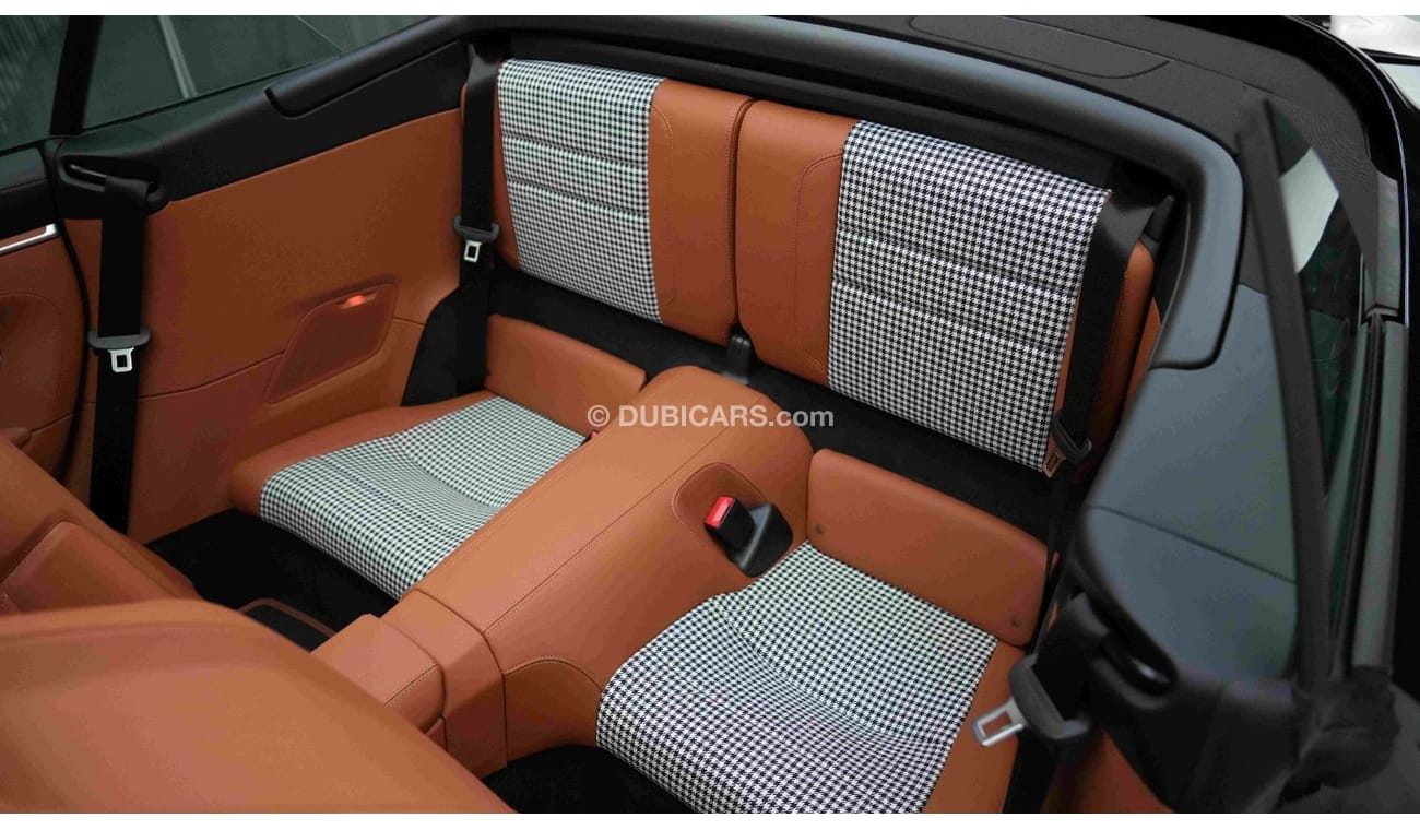 Porsche 911 Cabriolet | Brand New | 2024 | Jet Black | Interior Heritage Design Package