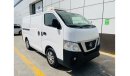 Nissan Urvan 2021 | Chiller Van | STD ROOF | 2.4L | GCC Spec | Under Warranty