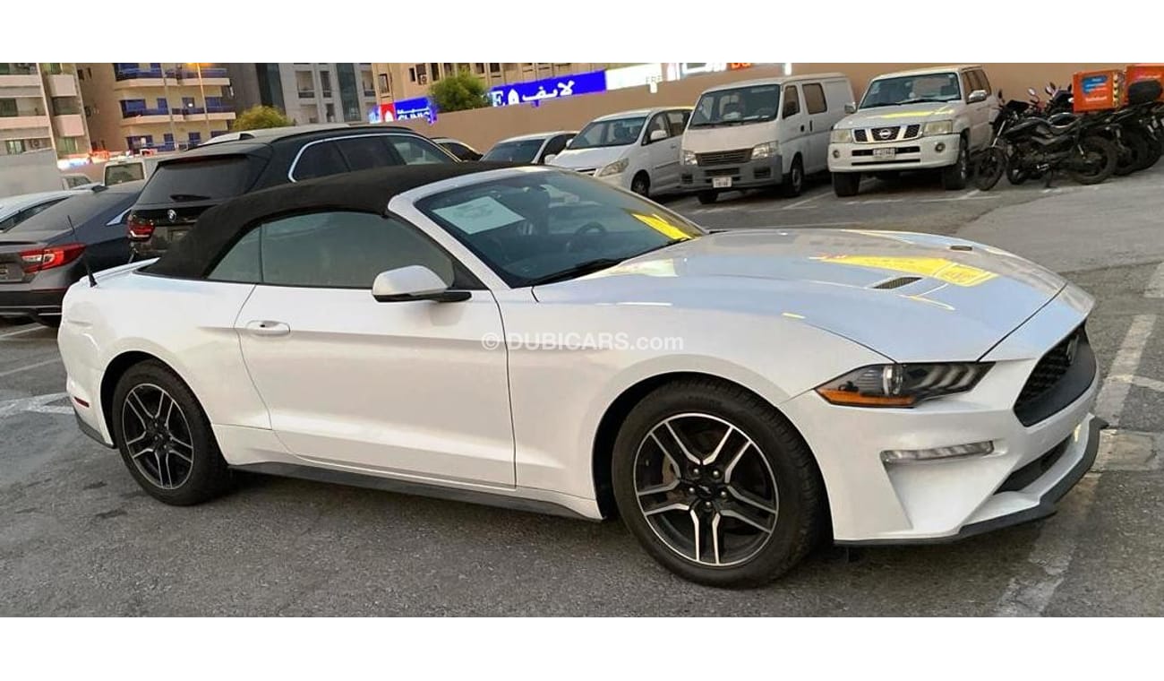 فورد موستانج 2019 Ford Mustang EcoBoost (S550), 2dr Convertible, 2.3L 4cyl Petrol, Automatic, Rear Wheel Drive