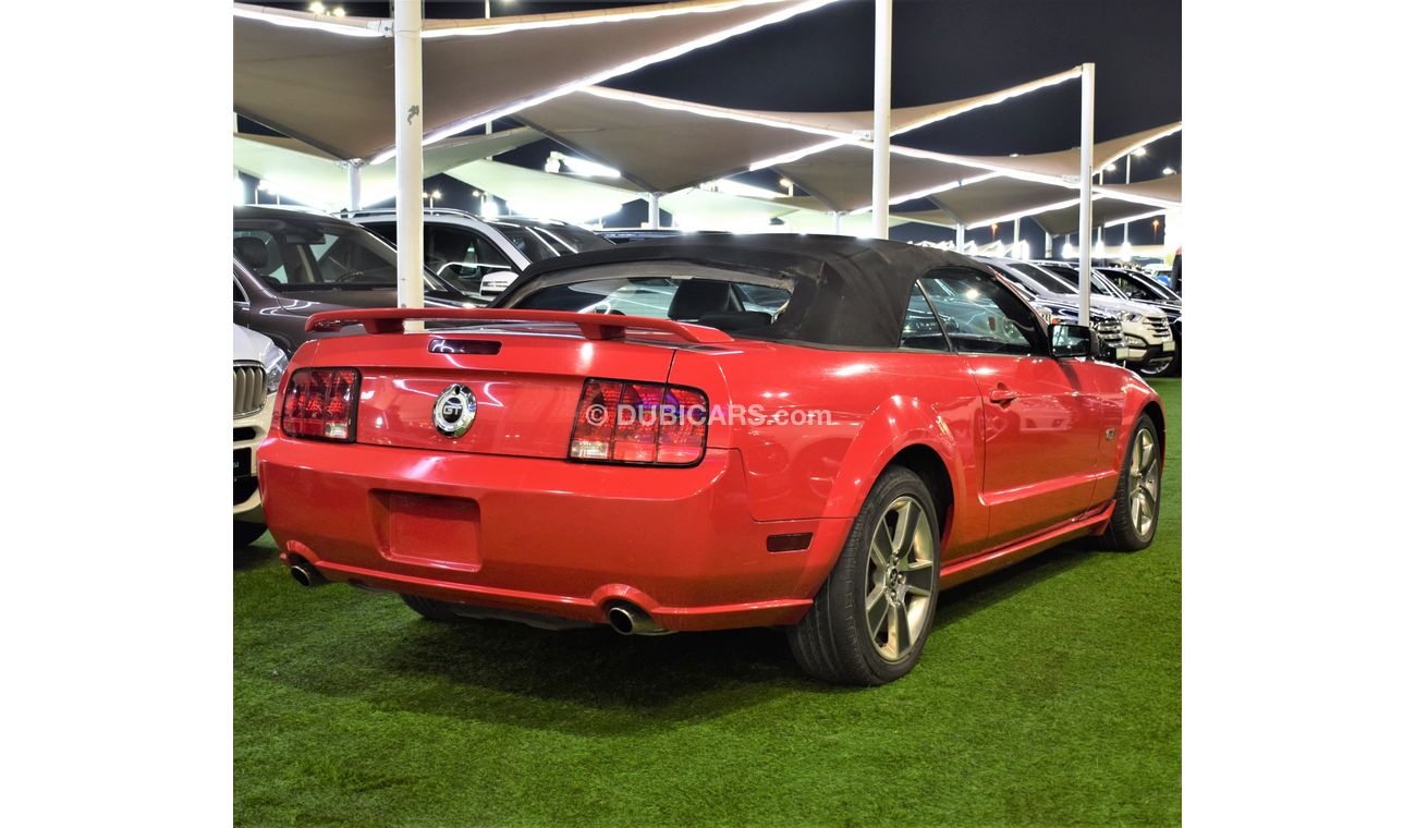 Ford Mustang EXCELLENT DEAL for our Ford Mustang GT Convertible 2008 Model!! in Red Color! GCC Specs