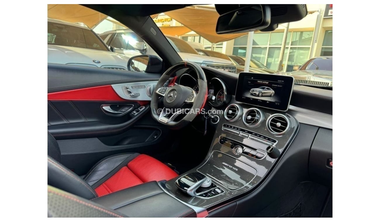 Mercedes-Benz C 63 AMG Std MERCEDES BENZ AMG C63S COUPE GCC FULL OPTION 5 button 2017 FULL CARBON FIBRE FULL OPTION