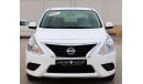 نيسان صني Nissan sunny 1.5L 2021 GCC accident free in excellent condition 640 P.M