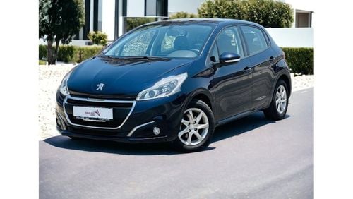 بيجو 208 اكتيف بلس AED 380 PM | PEUGEOT 208 2019 | GCC SPECS |  HATCHBACK | MINT CONDITION |  0% DOWNPAYMENT