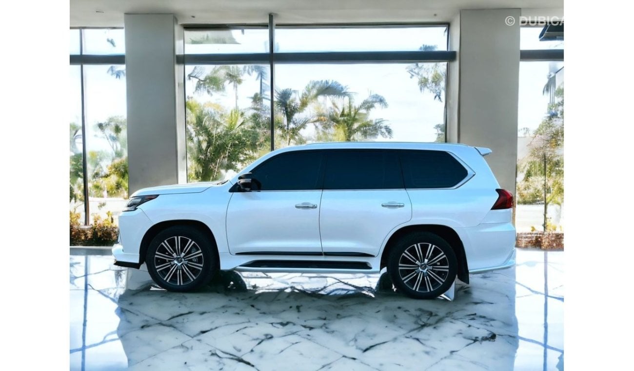 لكزس LX 570 AED 6,160 PM | LEXUS LX 570 5.7L V8 | FULL SERVICE HISTORY | UNDER WARRANTY | GCC | PLATINUM | 0% DP