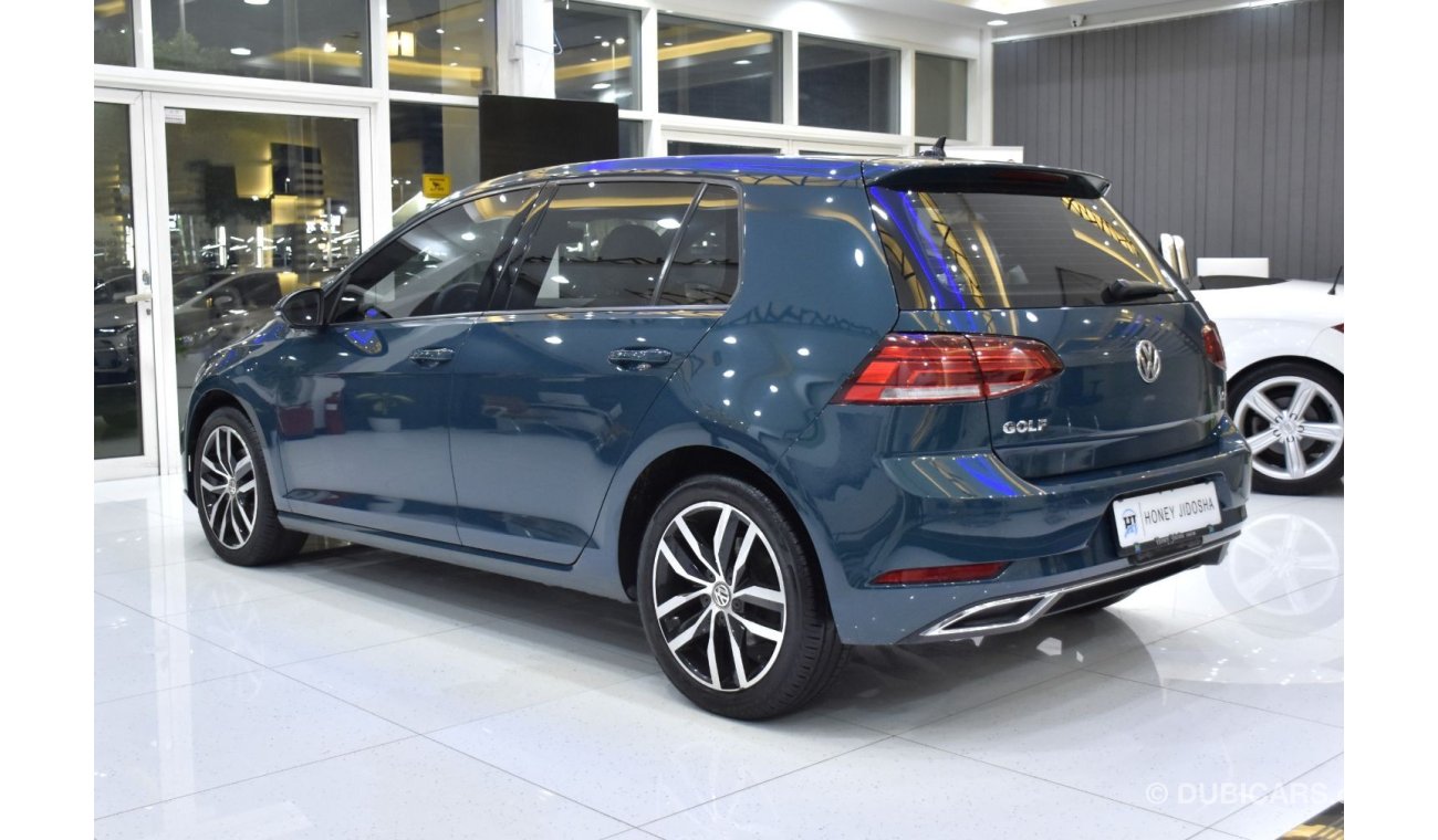 Volkswagen Golf EXCELLENT DEAL for our Volkswagen Golf TSi 1.4L ( 2018 Model ) in Blue Color GCC Specs