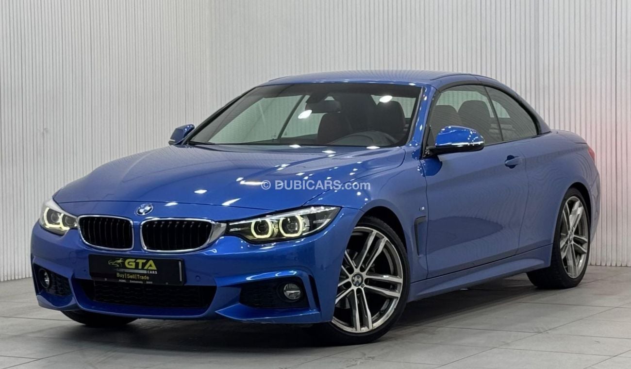 BMW 420i Std 2.0L 2018 BMW 420i Convertible, One Year Warranty, Service History, Excellent Condition, GCC