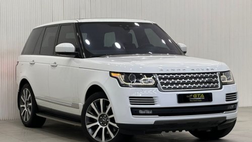 لاند روفر رانج روفر فوج إس إي سوبرتشارج 2017 Range Rover Vogue SE Supercharged, 2024 Range Rover Warranty + Service Pack, Full Options, GCC