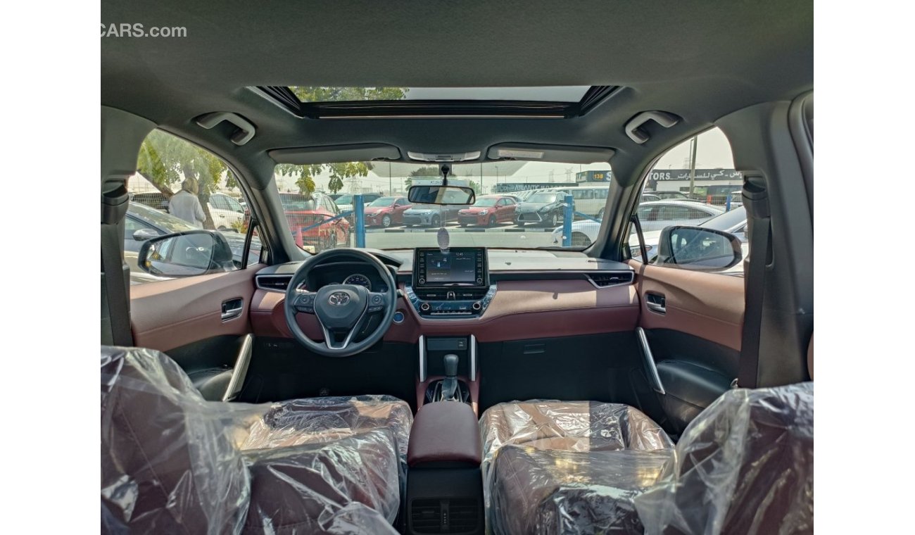Toyota Corolla Cross 1.8L HYBRID, LEATHER SEATS, DVD+CAMERA, SUNROOF  (CODE # 67877)