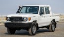 تويوتا لاند كروزر بيك آب LC79DC 4.0L DIESEL - WHITE: WITH DIFF LOCK, NEW SHAPE (EXPORT ONLY)