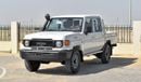 تويوتا لاند كروزر بيك آب TOYOTA LANDCRUISER PICKUP,DOUBLE CABIN,4.5L,V8,MT,2024MY