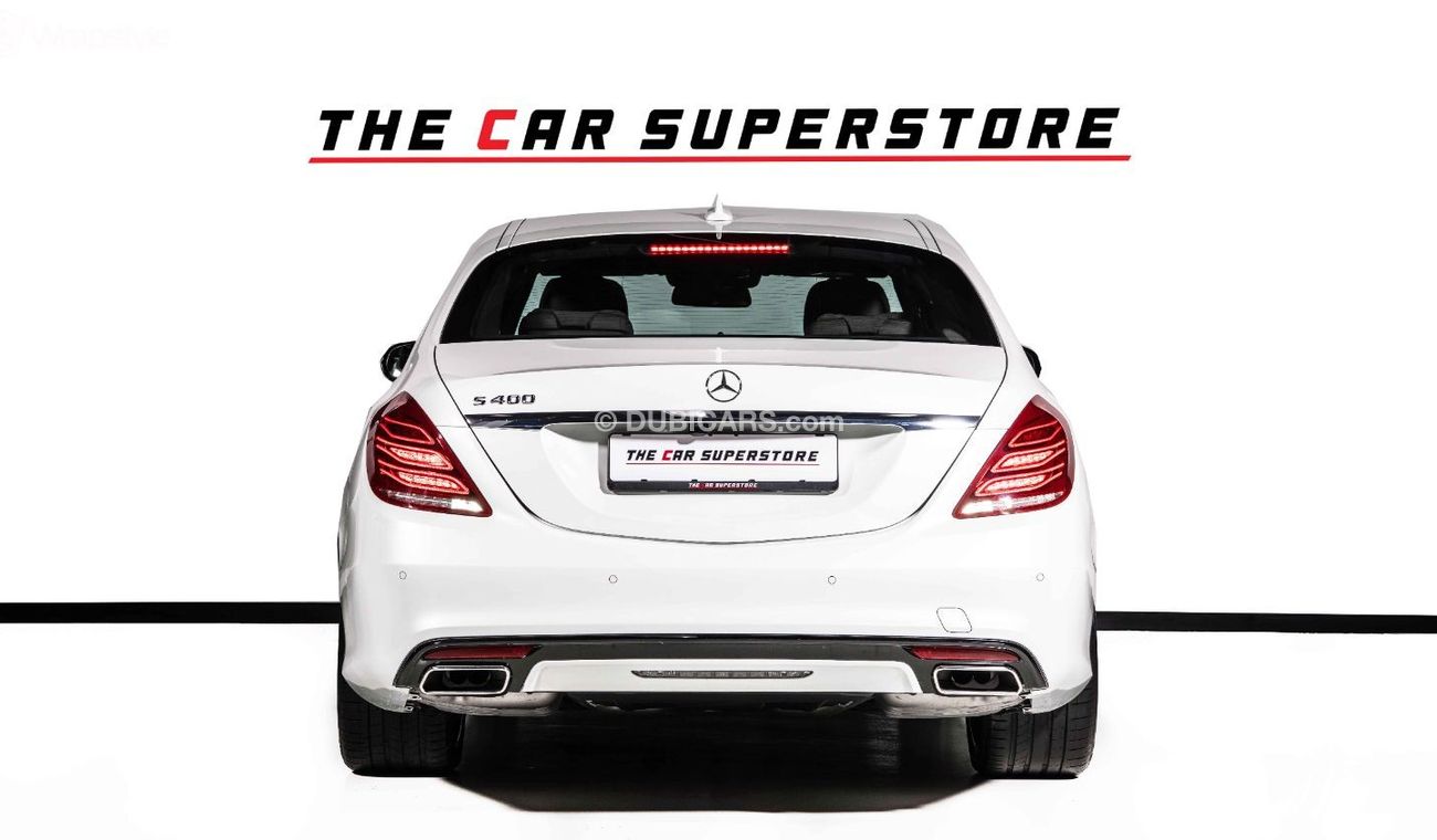 مرسيدس بنز S 400 AMG 3.5L 2014-MERCEDES BENZ S 400 AMG LINE-GCC- SERVICE HISTORY FULL WITH GARGASH-1 YEAR WARRANTY