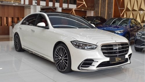 مرسيدس بنز S 580 MERCEDES BENZ S 580 4MATIC V8 TWIN-TURBO | WARRANTY WITH SERVICE 2022