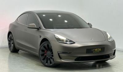 تسلا موديل 3 Performance 2023 Tesla Model 3 Performance, 2027 Tesla Warranty, 2031 Tesla Battery Warranty, Low Km