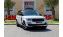 Land Rover Range Rover HSE Range Rover Vogue HSE 2018 GCC under Warranty with Flexible Down-Payment/ Flood Free.