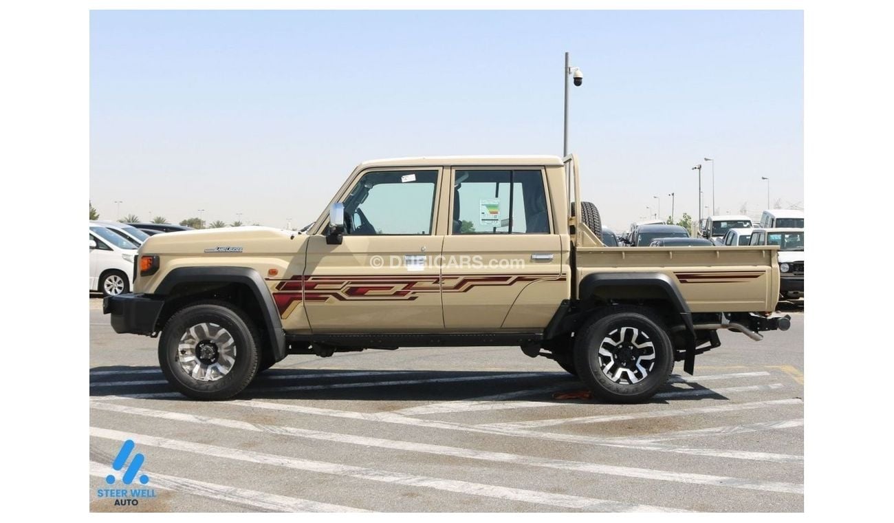 تويوتا لاند كروزر بيك آب 2024 79 Series 4.0L LX V6 Double Cab 4WD 4 Doors Petrol AT - Book Now!