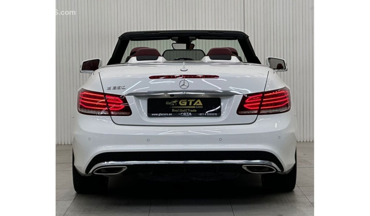 مرسيدس بنز E 250 Std 2015 Mercedes Benz E250 AMG Cabriolet, Full Options, Excellent Condition, GCC