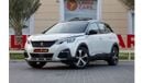 Peugeot 3008 Peugeot 3008 GT Line 2020 GCC under Warranty with Flexible Down-Payment.