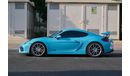 بورش كايمان 718 Porsche Cayman GT4 2016 - GCC, Sports Chrono, Carbon Bucket Seats, Manual Transmission