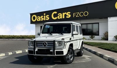 Mercedes-Benz G 500 Premium + 4.0L Partial Service History 4.0L Turbo V8 GCC Low Mileage