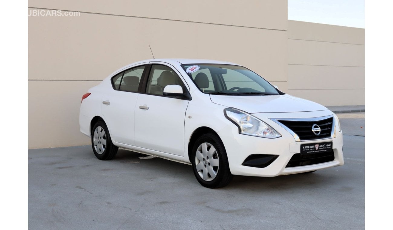 Nissan Sunny SL ACCIDENTS FREE - GCC - MID OPTION - ORIGINAL PAINT - PERFECT CONDITION INSIDE OUT