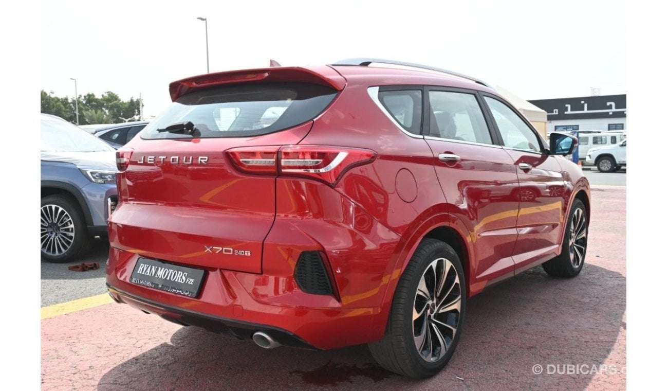 جيتور X70 FL JETOUR X70 240T V3 1.5L Turbo, AT, Petrol, FWD, 7 Seats, Color Red, Model 2023