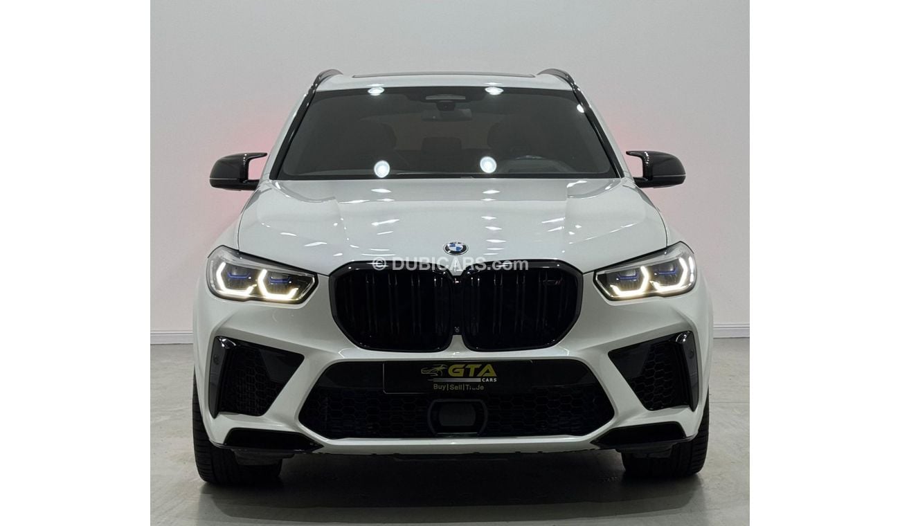 بي أم دبليو X5 M Competition 4.4L 2021 BMW X5M Competition, 2025 BMW Warranty, 2026 BMW Service Pack, Full Options, G