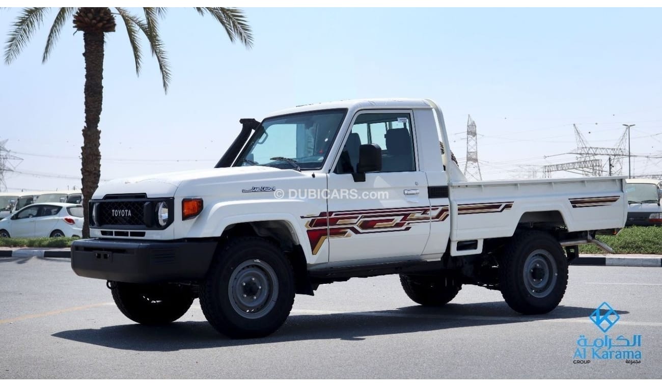 Toyota Land Cruiser Pick Up 2024 Toyota LC 79 Single Cabin Pick Up 4.2L Diesel, Manual, White