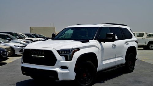 تويوتا سيكويا Hybrid Limited TRD PRO V6 3.5L 4WD 7 Seater Automatic