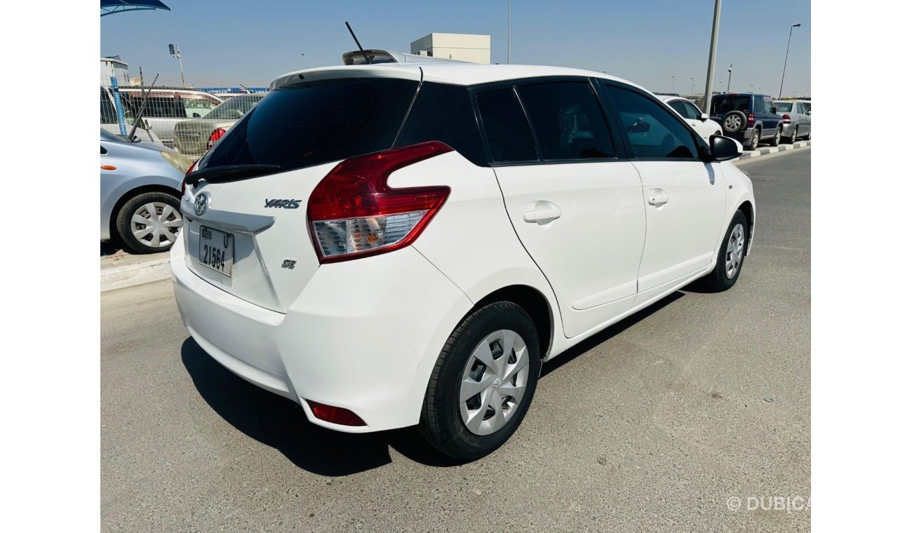 تويوتا يارس TOYOTA YARIS 1.3 L AUTOMATIC WHITE 2015