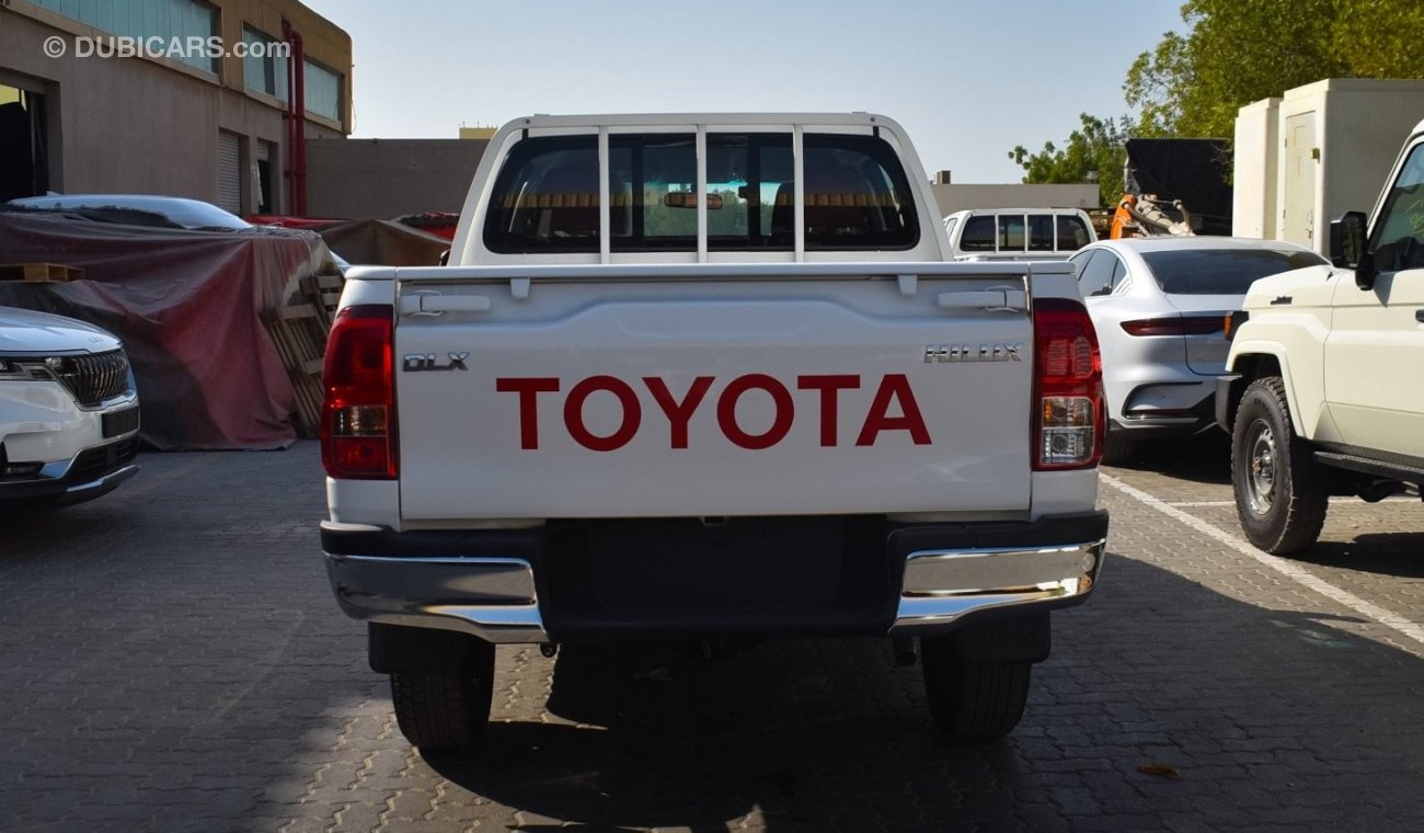 تويوتا هيلوكس TOYOTA HILUX DLX 2.4 PETROL AUTOMATIC 2024 GCC OMAN